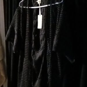 Ultra pink swim suit cover up